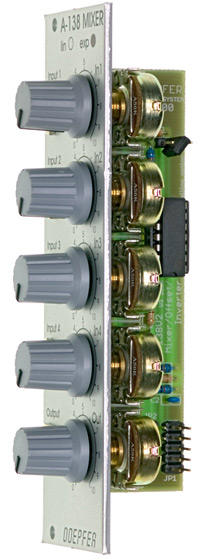 Doepfer A-138B Mixer: Side View